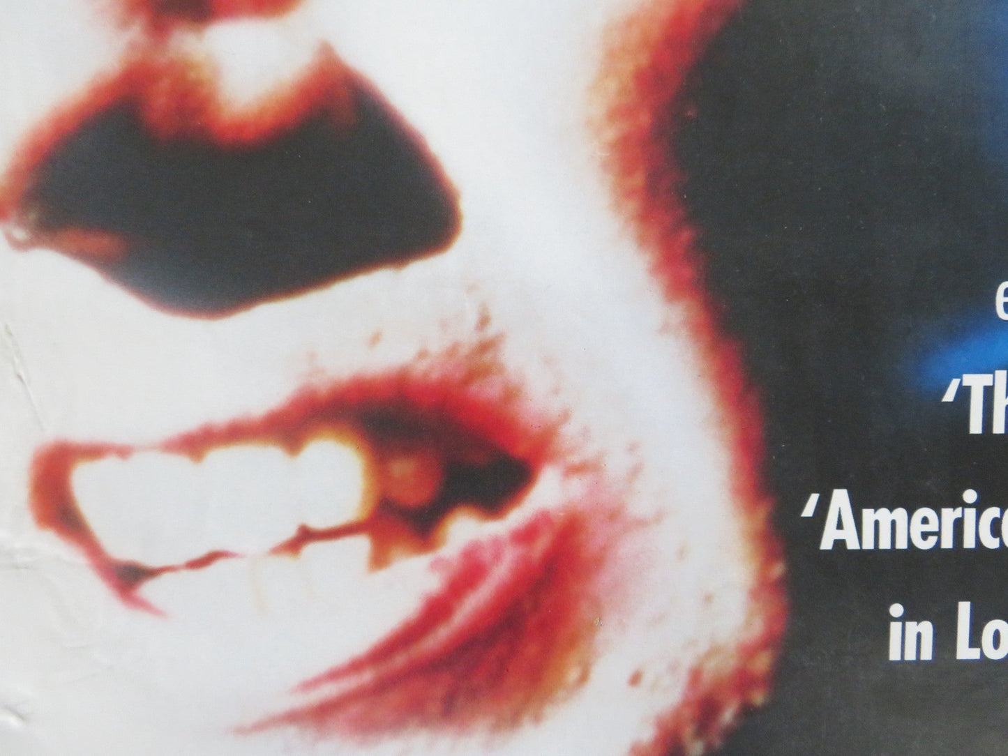 HELLBORN / NIGHT ANGEL VHS VIDEO POSTER KAREN BLACK LINDEN ASHBY 1990 Rendezvous Cinema Movie posters