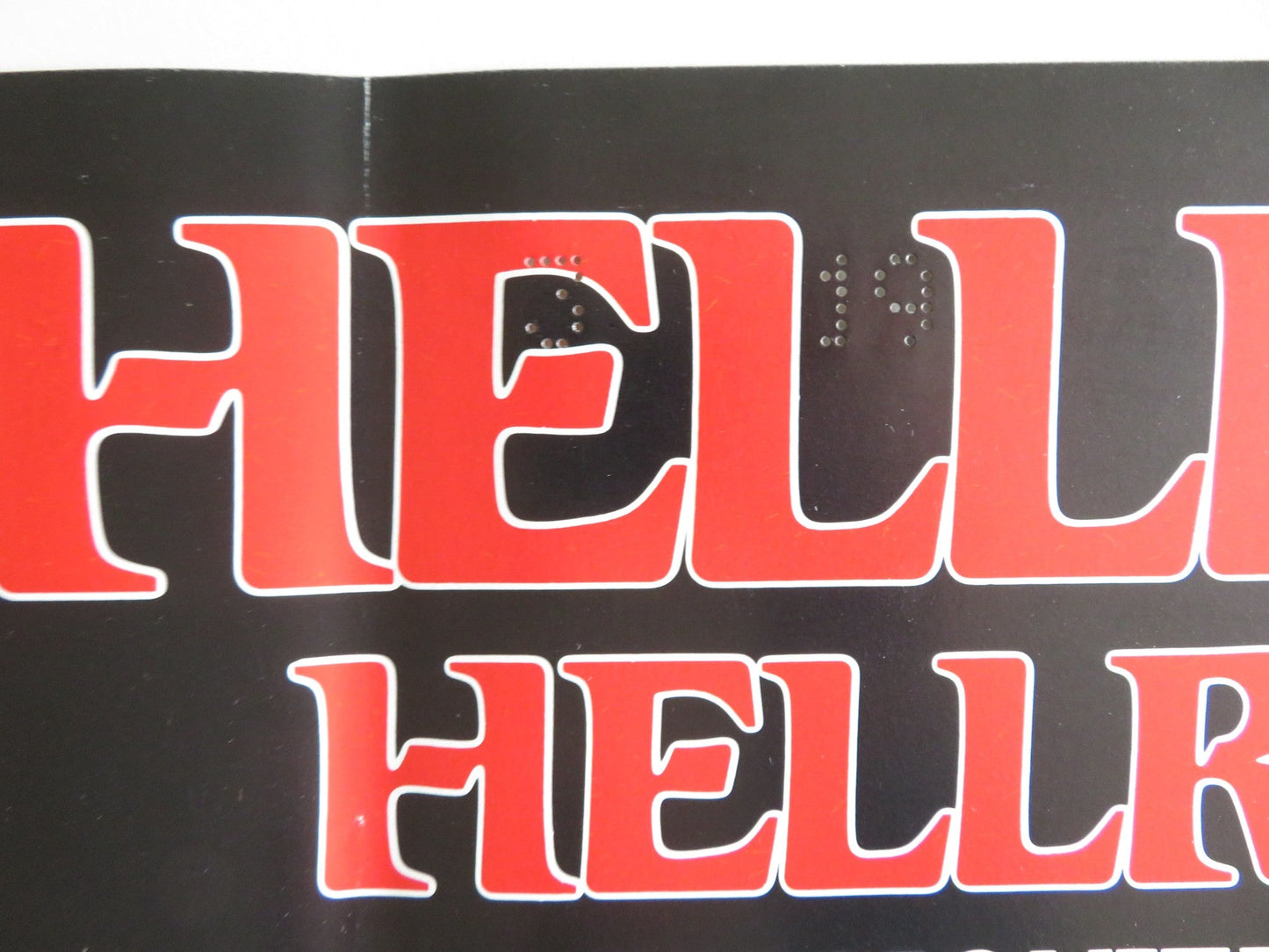 HELLBOUND: HELLRAISER II - A ITALIAN FOTOBUSTA POSTER HIGGINS BRADLEY 1988 Rendezvous Cinema Movie posters