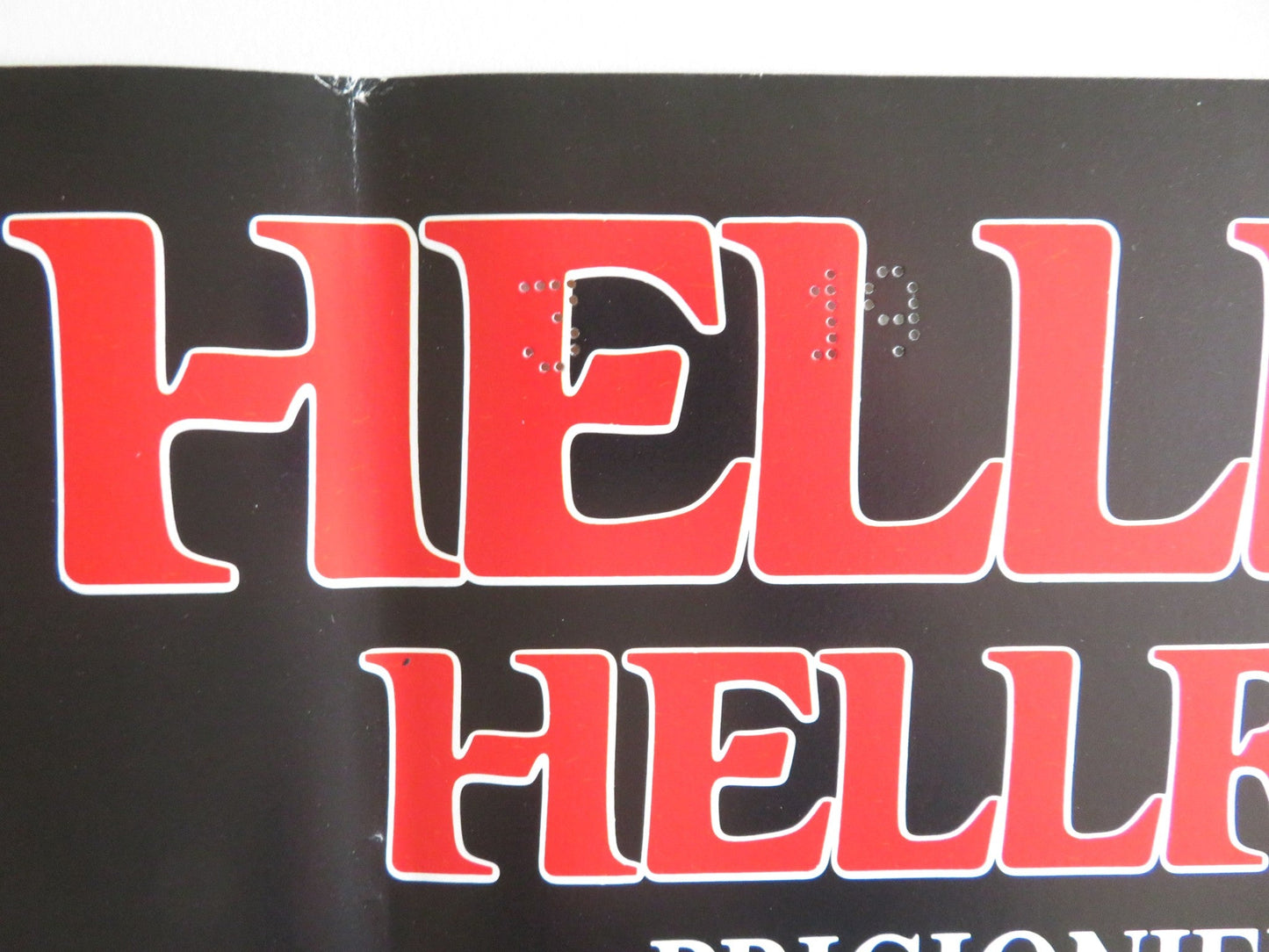 HELLBOUND: HELLRAISER II - B ITALIAN FOTOBUSTA POSTER HIGGINS BRADLEY 1988 Rendezvous Cinema Movie posters