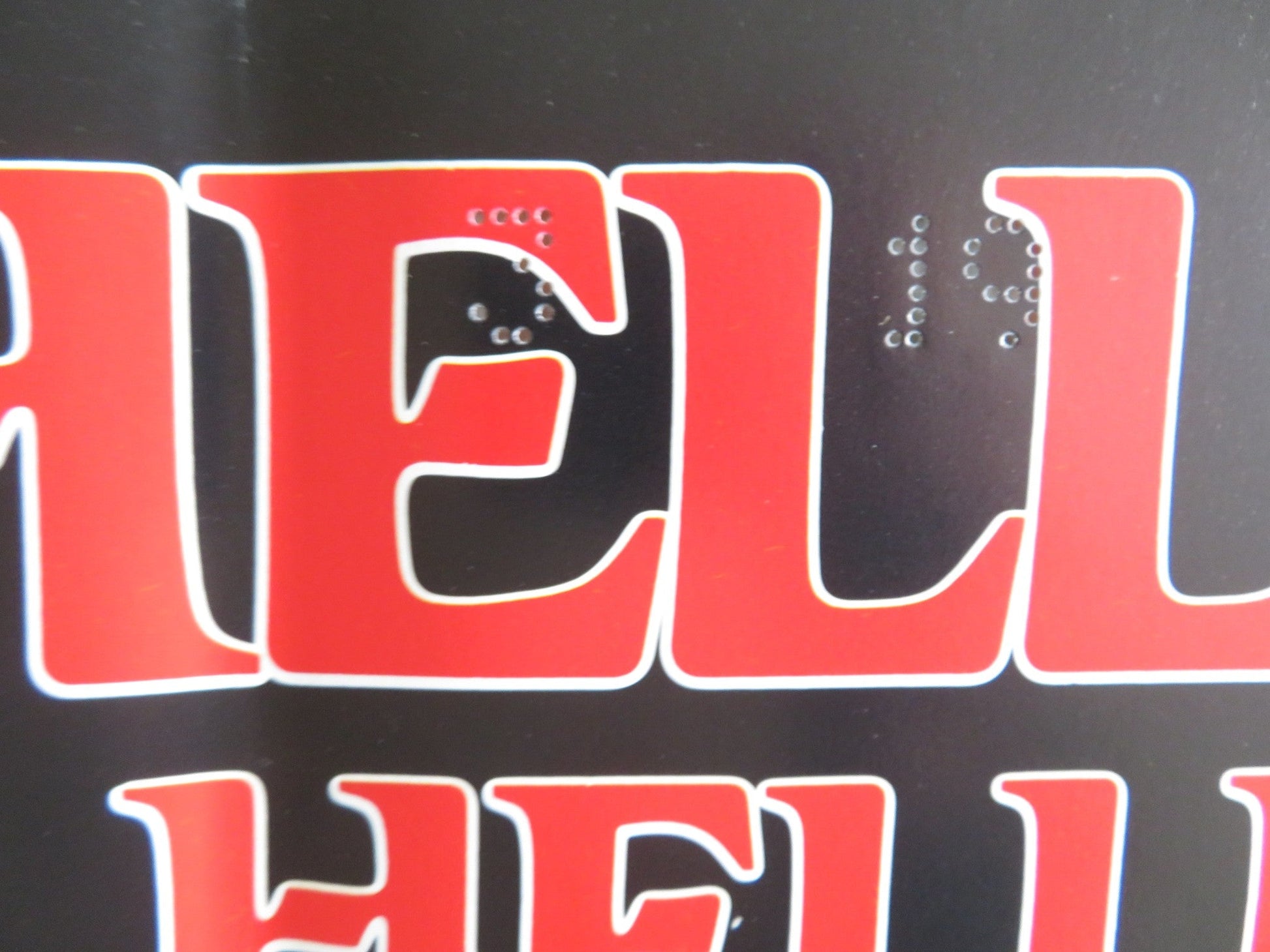 HELLBOUND: HELLRAISER II - C ITALIAN FOTOBUSTA POSTER HIGGINS BRADLEY 1988 Rendezvous Cinema Movie posters