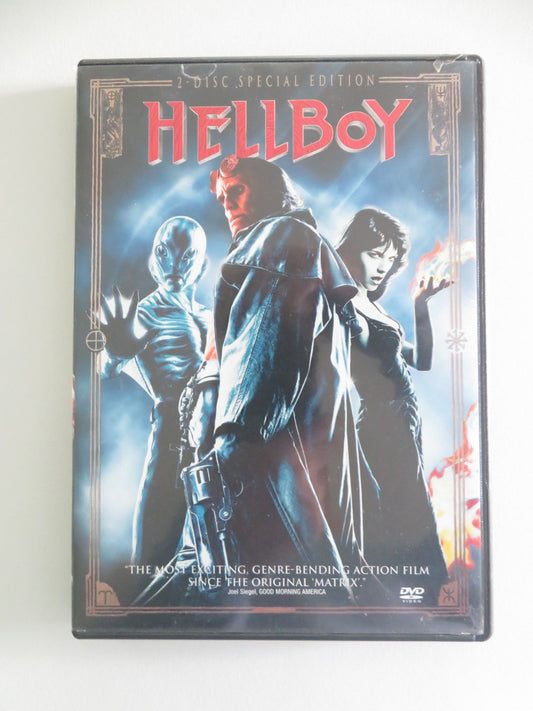 Hellboy - 2 disc special edition (DVD) Ron Perlman John Hurt 2004 Region 1 Movie posters