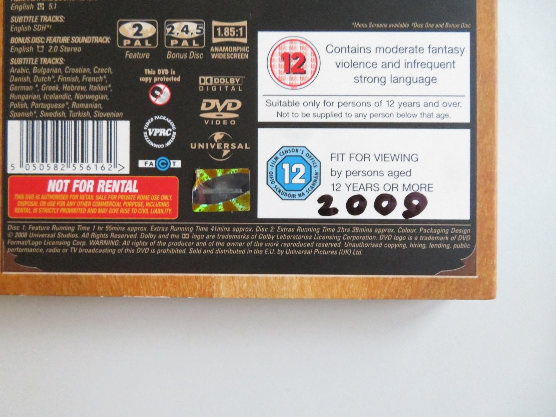 HELLBOY II: THE GOLDEN ARMY - 2 DISC SPECIAL EDITION (DVD) 2008 REGION 2, 4, 5 - Rendezvous Cinema