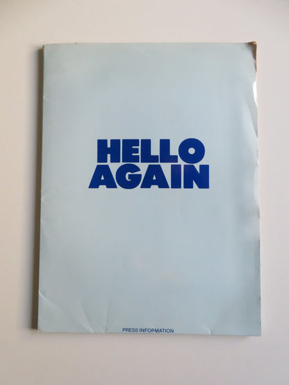 HELLO AGAIN PRESS KIT 1987 SHELLEY LONG GABRIEL BYRNE FRANK PERRY Movie posters