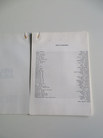 HELLO AGAIN PRESS KIT 1987 SHELLEY LONG GABRIEL BYRNE FRANK PERRY Movie posters