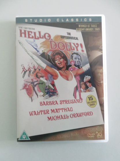 HELLO, DOLLY! - B (DVD) WALTER MATTHAU BARBRA STREISAND 1969 REGION 2 Movie posters