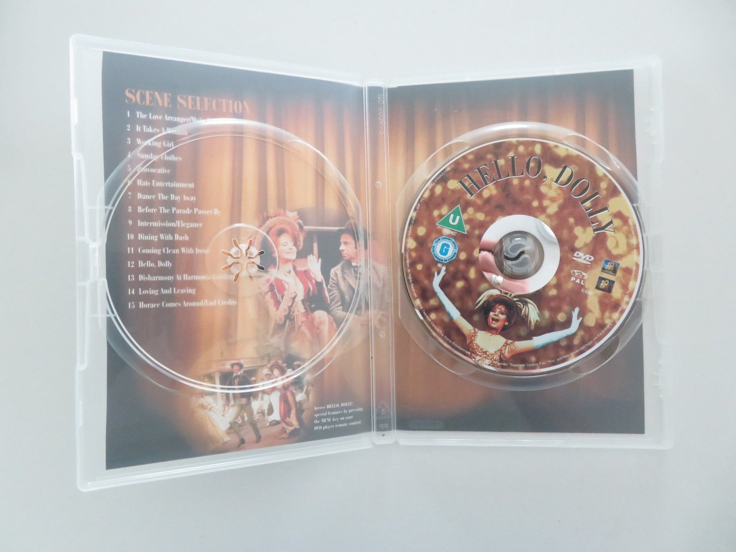 HELLO, DOLLY! (DVD) BARBRA STREISAND WALTER MATTHAU 1969 REGION 2 Movie posters