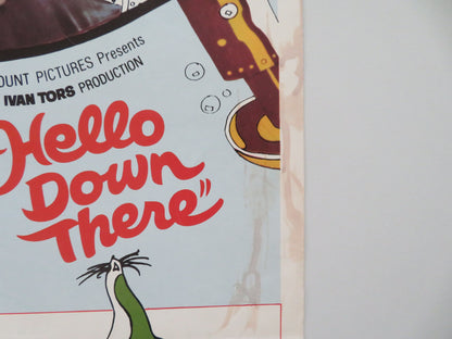 Hello Down There US Insert Poster Tony Randall Janet Leigh 1969 Movie posters