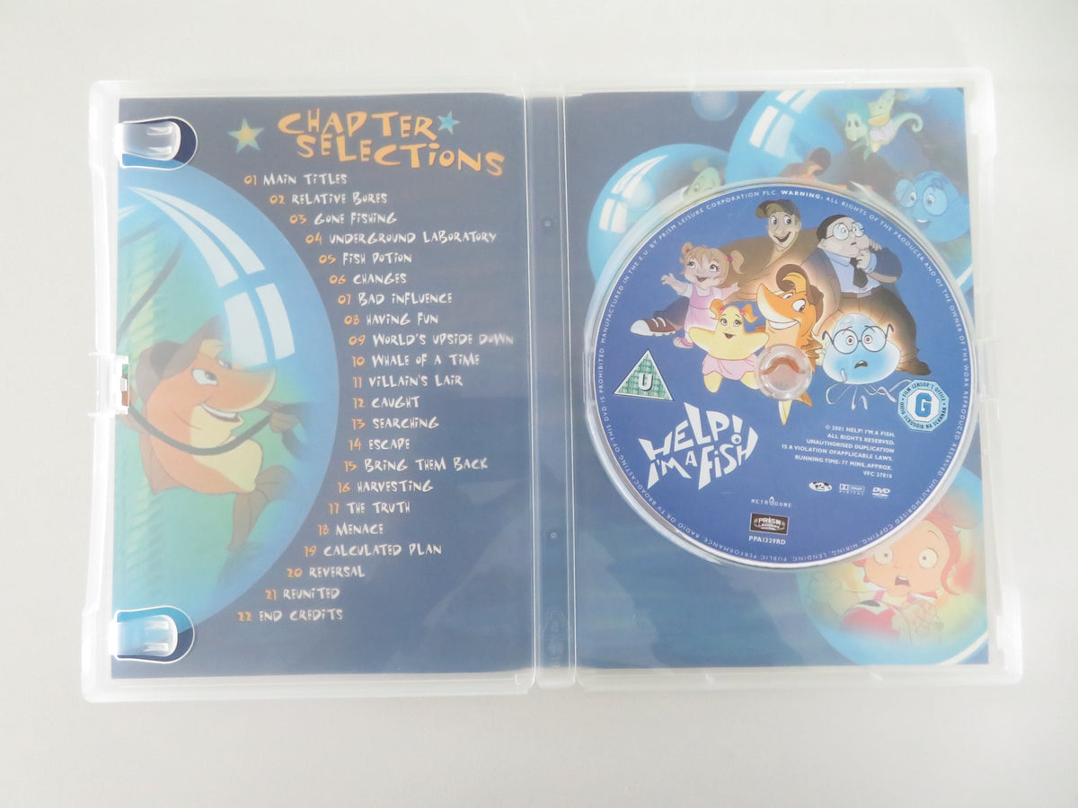 Help! I'm a Fish (DVD) Sebastian Jessen, Pil Neja 2000 Region 2 Movie posters