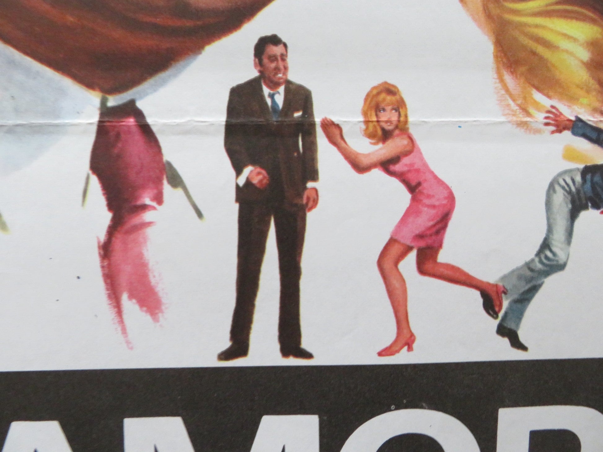 HELP ME, MY LOVE ITALIAN LOCANDINA POSTER ALBERTO SORDI MONICA VITTI 1969 Rendezvous Cinema Movie posters