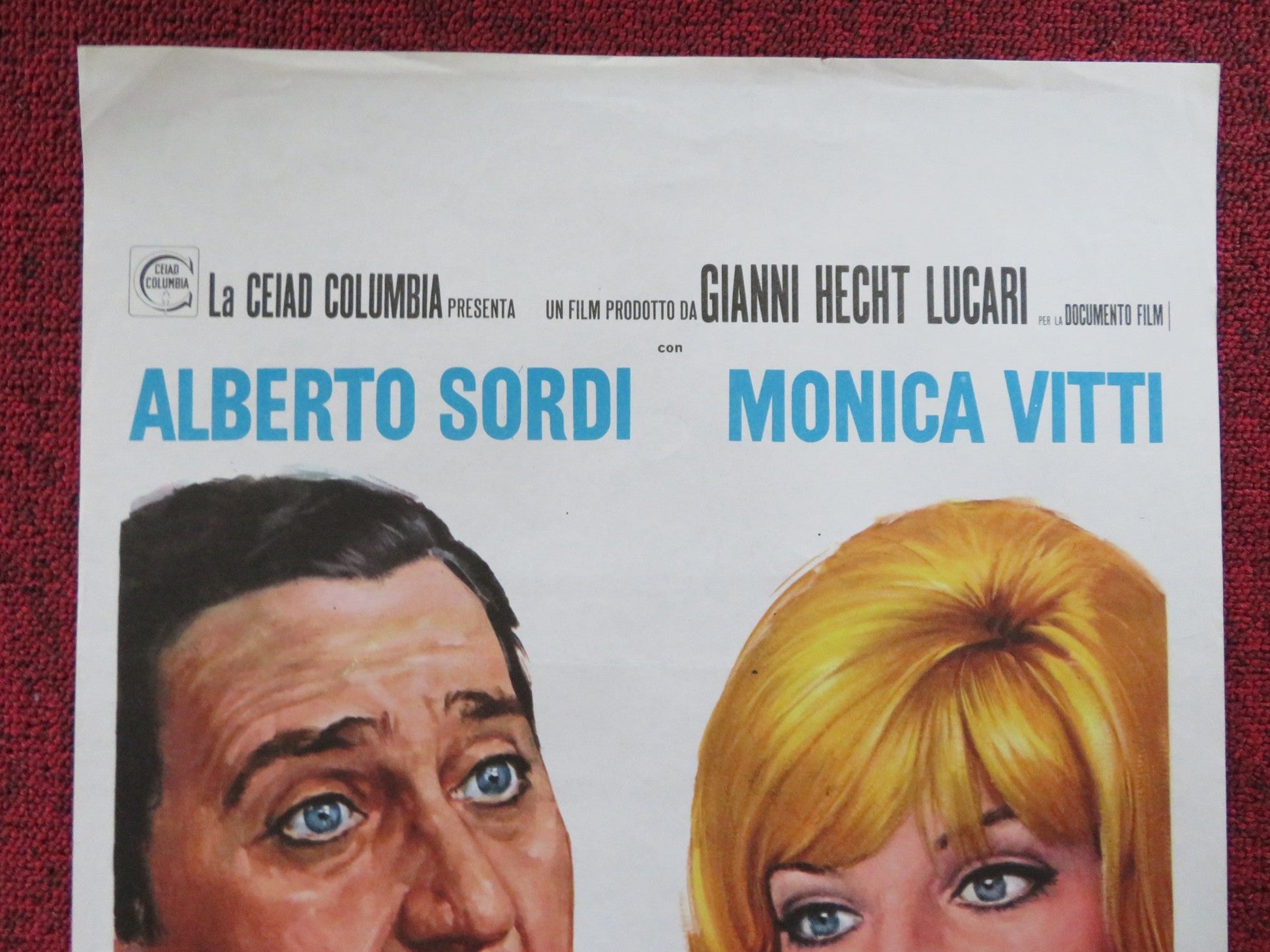 HELP ME, MY LOVE ITALIAN LOCANDINA POSTER ALBERTO SORDI MONICA VITTI 1969 Rendezvous Cinema Movie posters