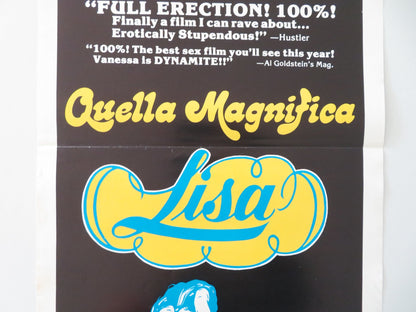 HER NAME WAS LISA ITALIAN LOCANDINA POSTER VANESSA DEL RIO SAMANTHA FOX 1979 Movie posters