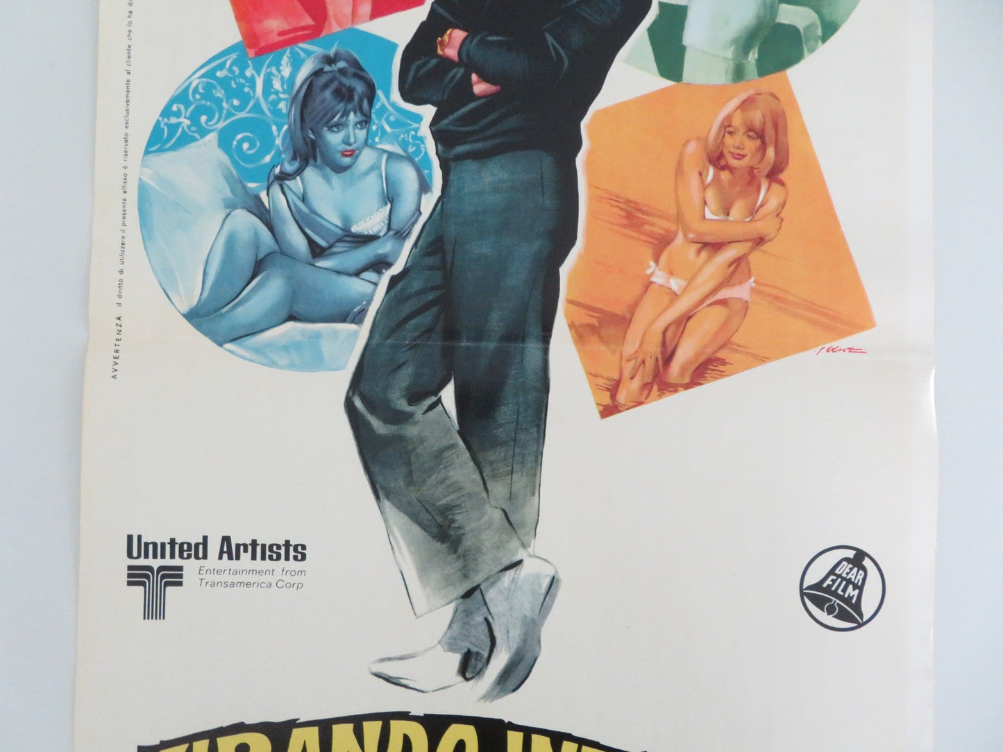 Here We Go Round the Mulberry Bush Italian Locandina Poster Barry Evans 1968 Movie posters