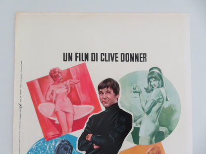 Here We Go Round the Mulberry Bush Italian Locandina Poster Barry Evans 1968 Movie posters