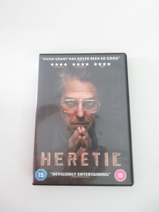 Heretic (DVD) Hugh Grant Sophie Thatcher Chloe East 2024 Region 2 Movie posters