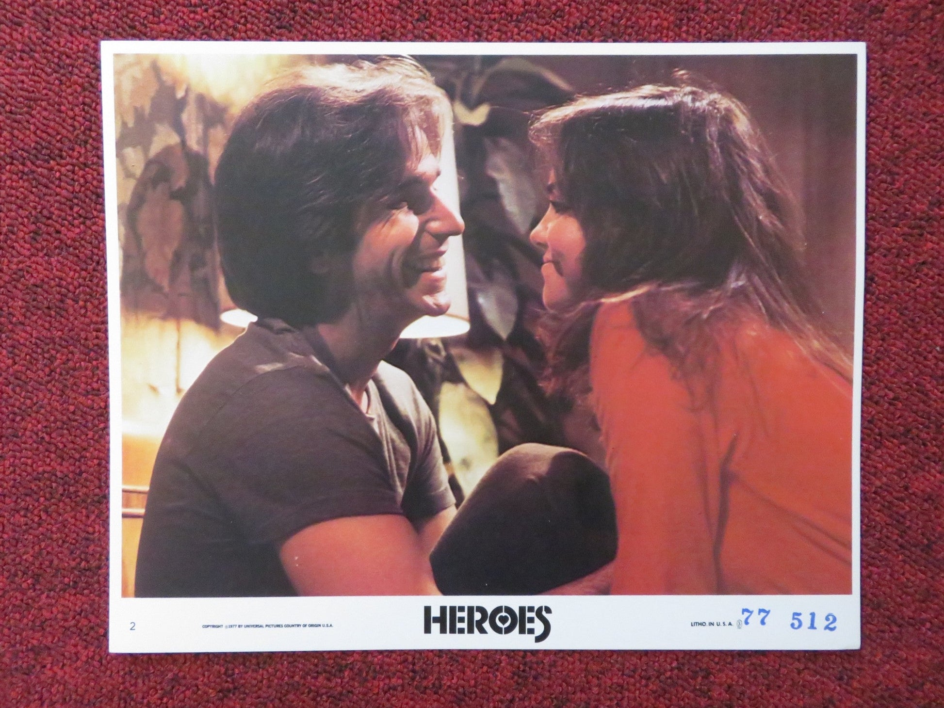 HEROES - 2 LOBBY CARD HENRY WINKLER SALLY FIELD 1977 Rendezvous Cinema Movie posters