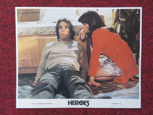 HEROES - 3 LOBBY CARD HENRY WINKLER SALLY FIELD 1977 Rendezvous Cinema Movie posters