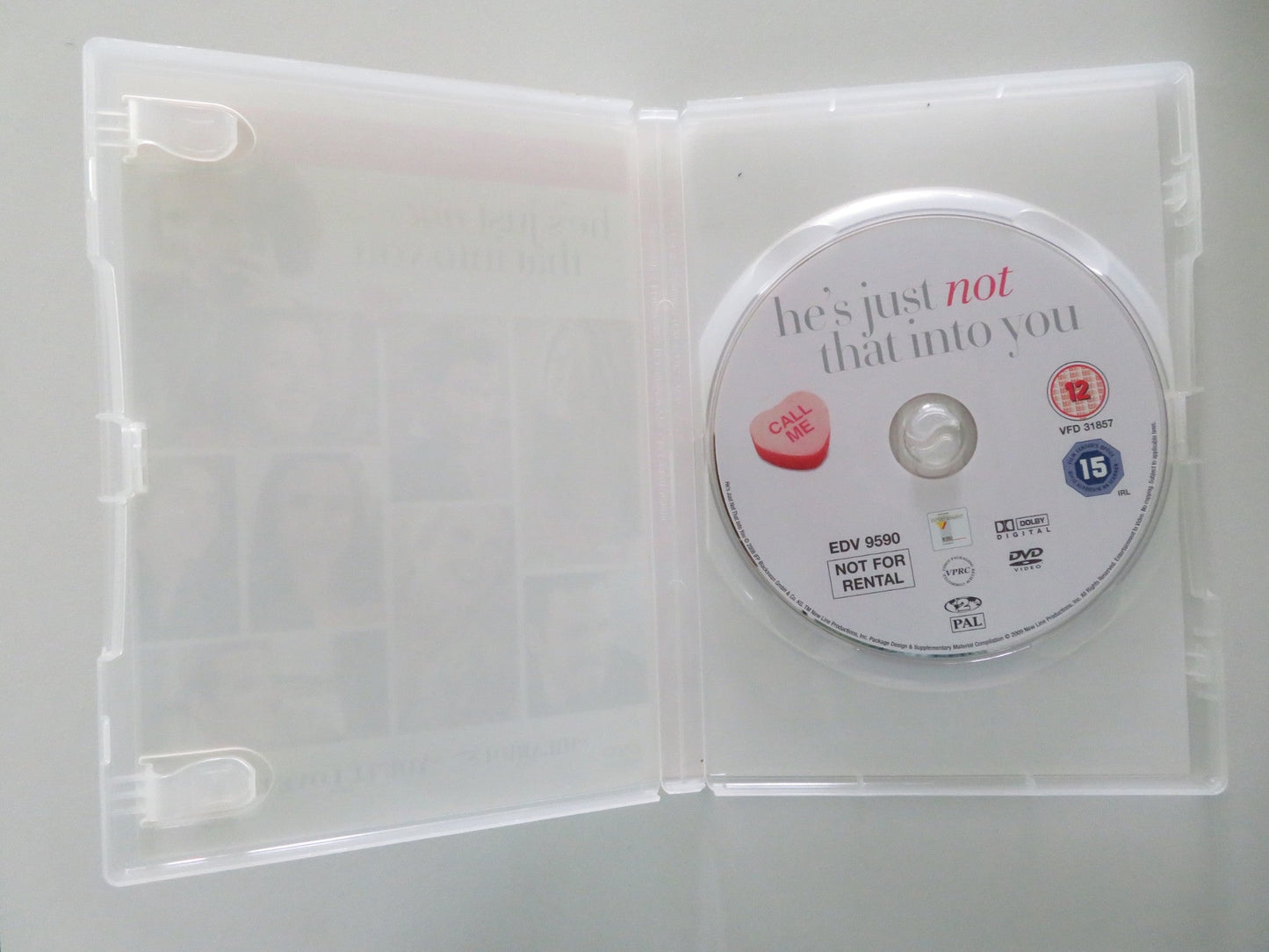 He's just not that into you (DVD) Ben Affleck Jennifer Anniston 2009 Region 2 Movie posters