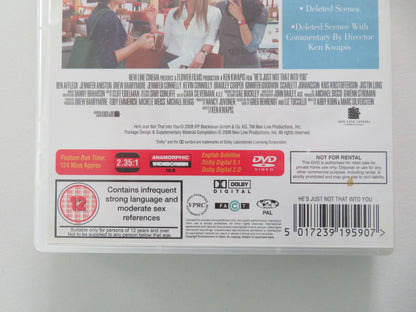 He's just not that into you (DVD) Ben Affleck Jennifer Anniston 2009 Region 2 Movie posters