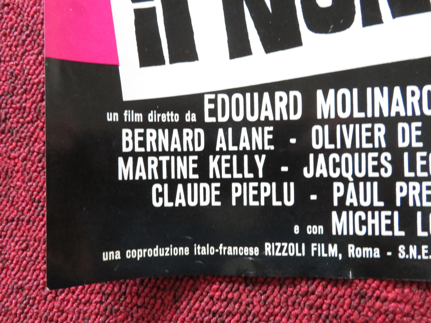 HIBERNATUS - A ITALIAN FOTOBUSTA POSTER LOUIS DE FUNES MICHAEL LONSDALE 1969 Rendezvous Cinema Movie posters