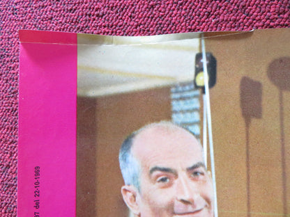 HIBERNATUS - A ITALIAN FOTOBUSTA POSTER LOUIS DE FUNES MICHAEL LONSDALE 1969 Rendezvous Cinema Movie posters