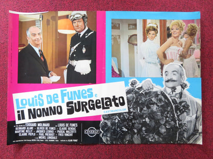 HIBERNATUS - A ITALIAN FOTOBUSTA POSTER LOUIS DE FUNES MICHAEL LONSDALE 1969 Rendezvous Cinema Movie posters