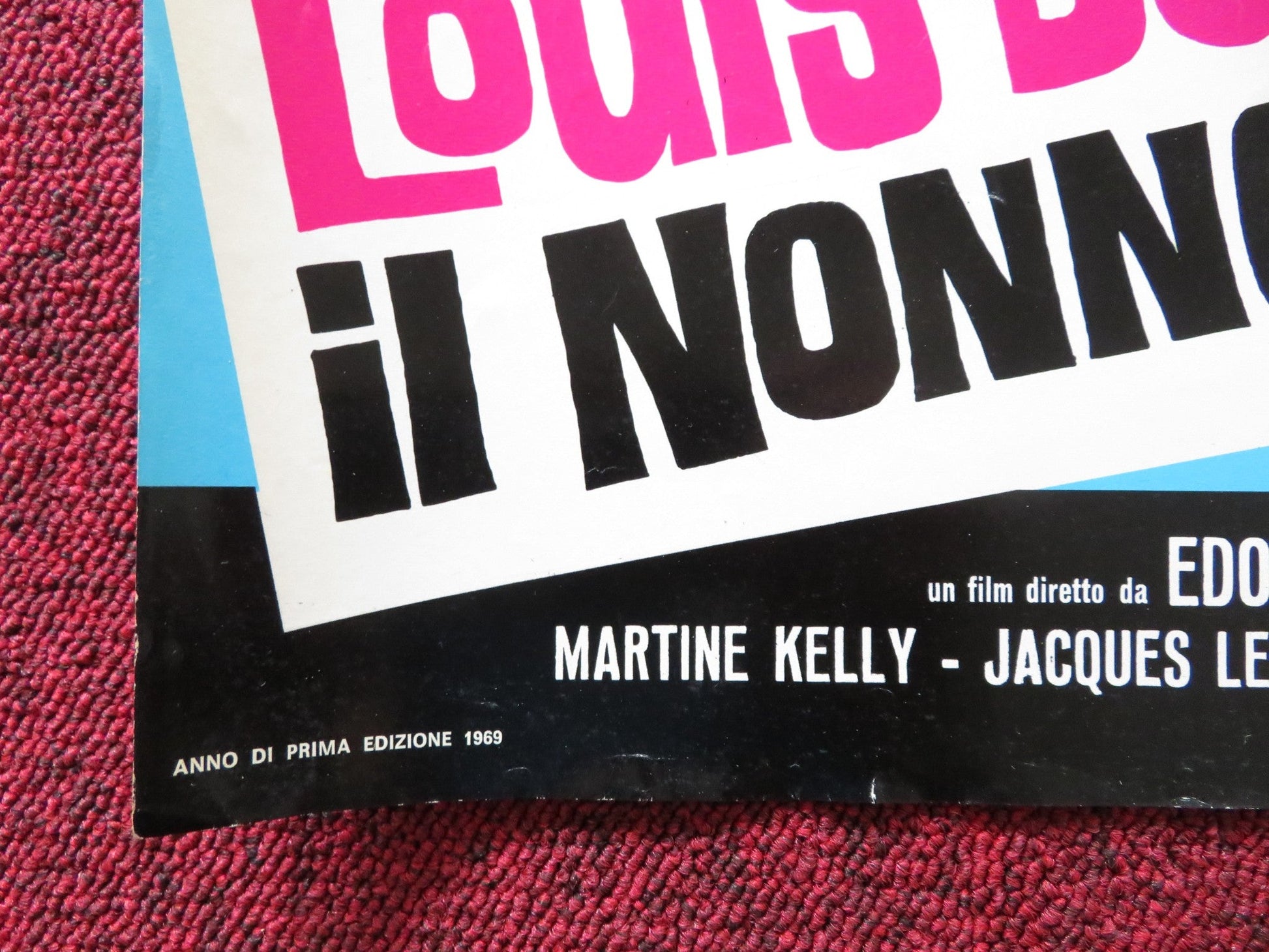 HIBERNATUS - B ITALIAN FOTOBUSTA POSTER LOUIS DE FUNES MICHAEL LONSDALE 1969 Rendezvous Cinema Movie posters
