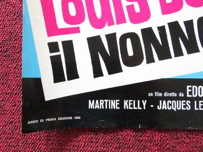 HIBERNATUS - B ITALIAN FOTOBUSTA POSTER LOUIS DE FUNES MICHAEL LONSDALE 1969 Rendezvous Cinema Movie posters