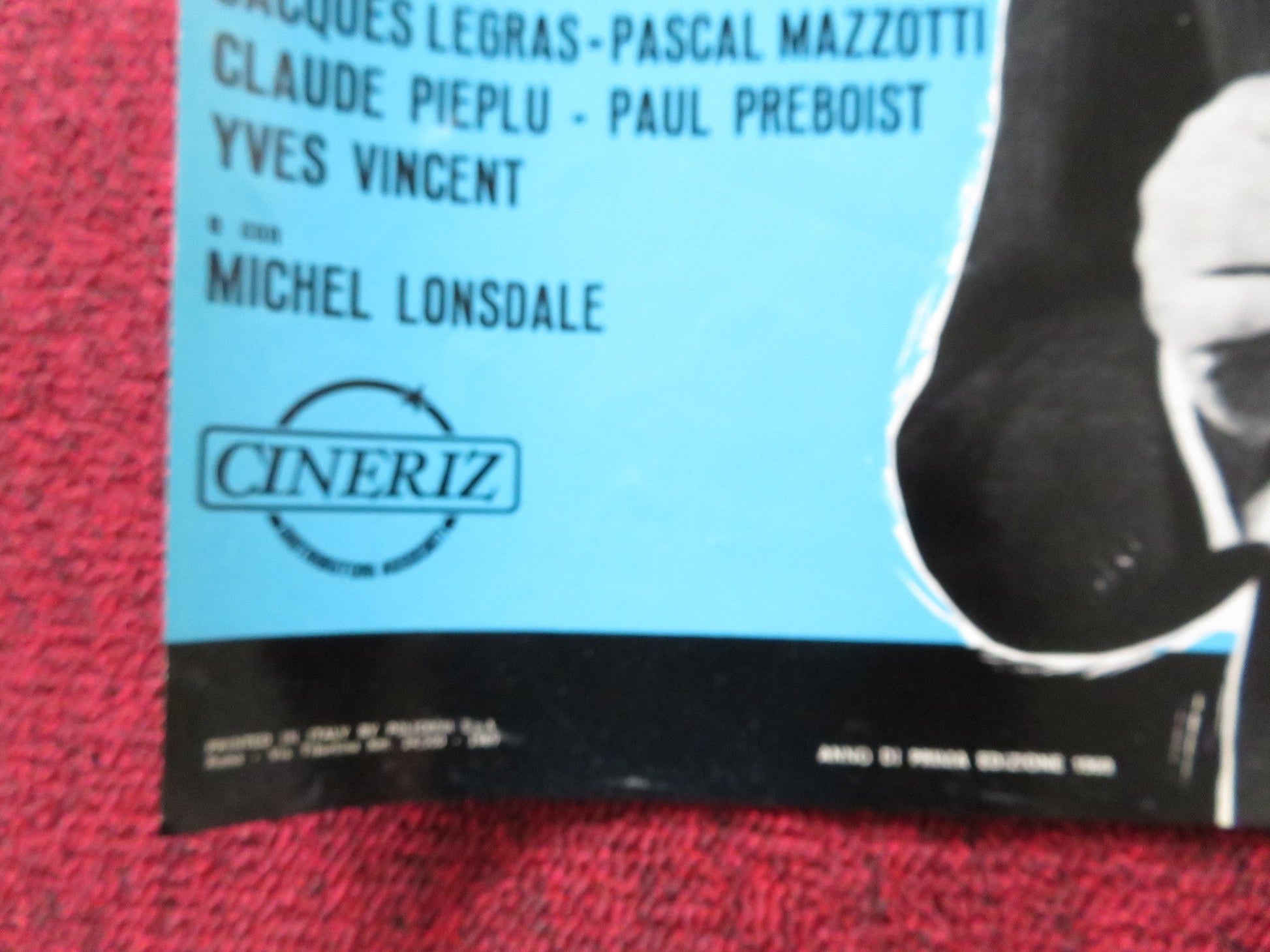 HIBERNATUS - C ITALIAN FOTOBUSTA POSTER LOUIS DE FUNES MICHAEL LONSDALE 1969 Rendezvous Cinema Movie posters