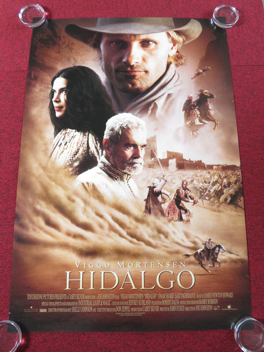 HIDALGO US ONE SHEET ROLLED POSTER VIGGO MORTENSEN OMAR SHARIF 2004 Rendezvous Cinema Movie posters