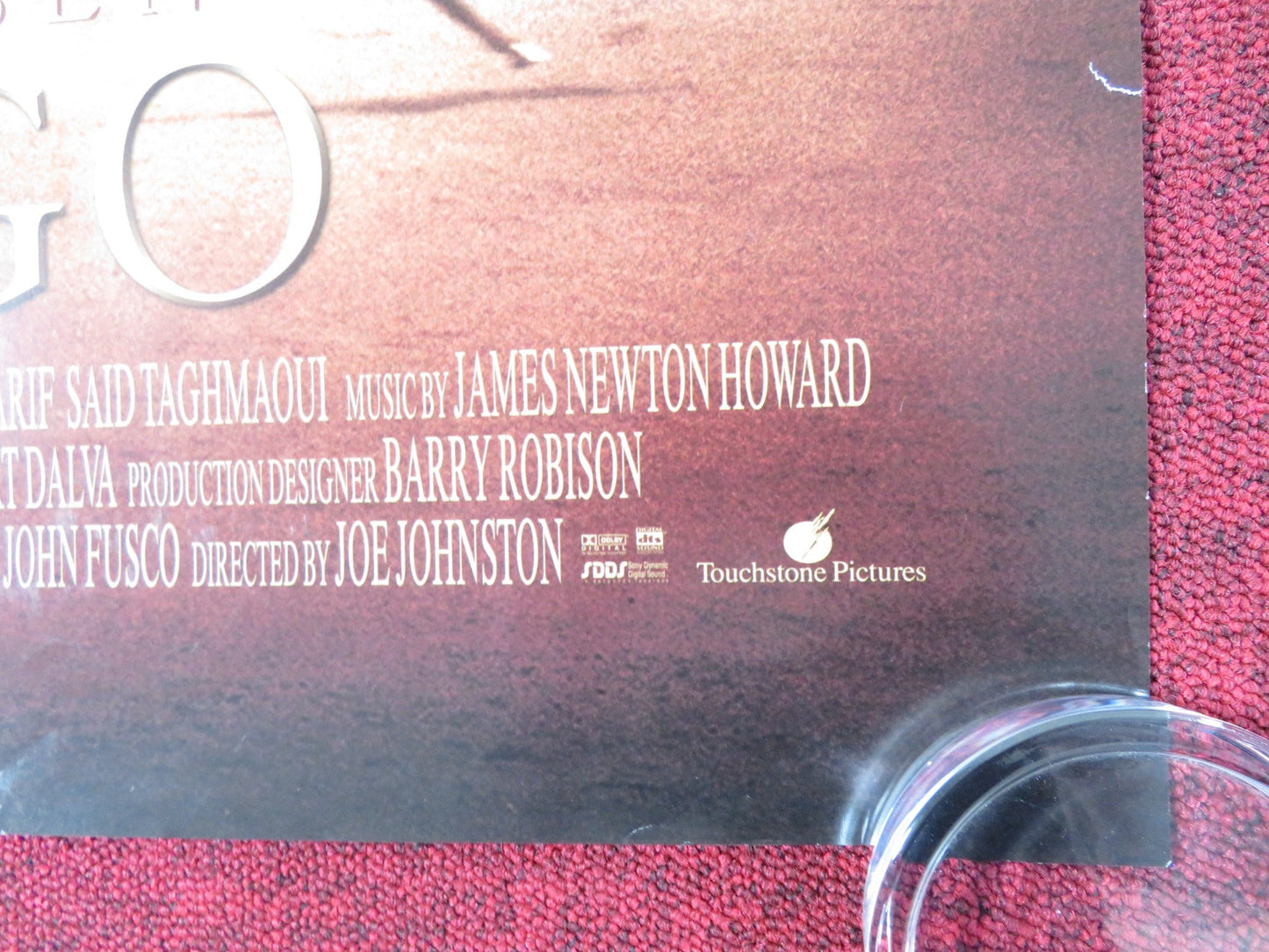 HIDALGO US ONE SHEET ROLLED POSTER VIGGO MORTENSEN OMAR SHARIF 2004 Rendezvous Cinema Movie posters