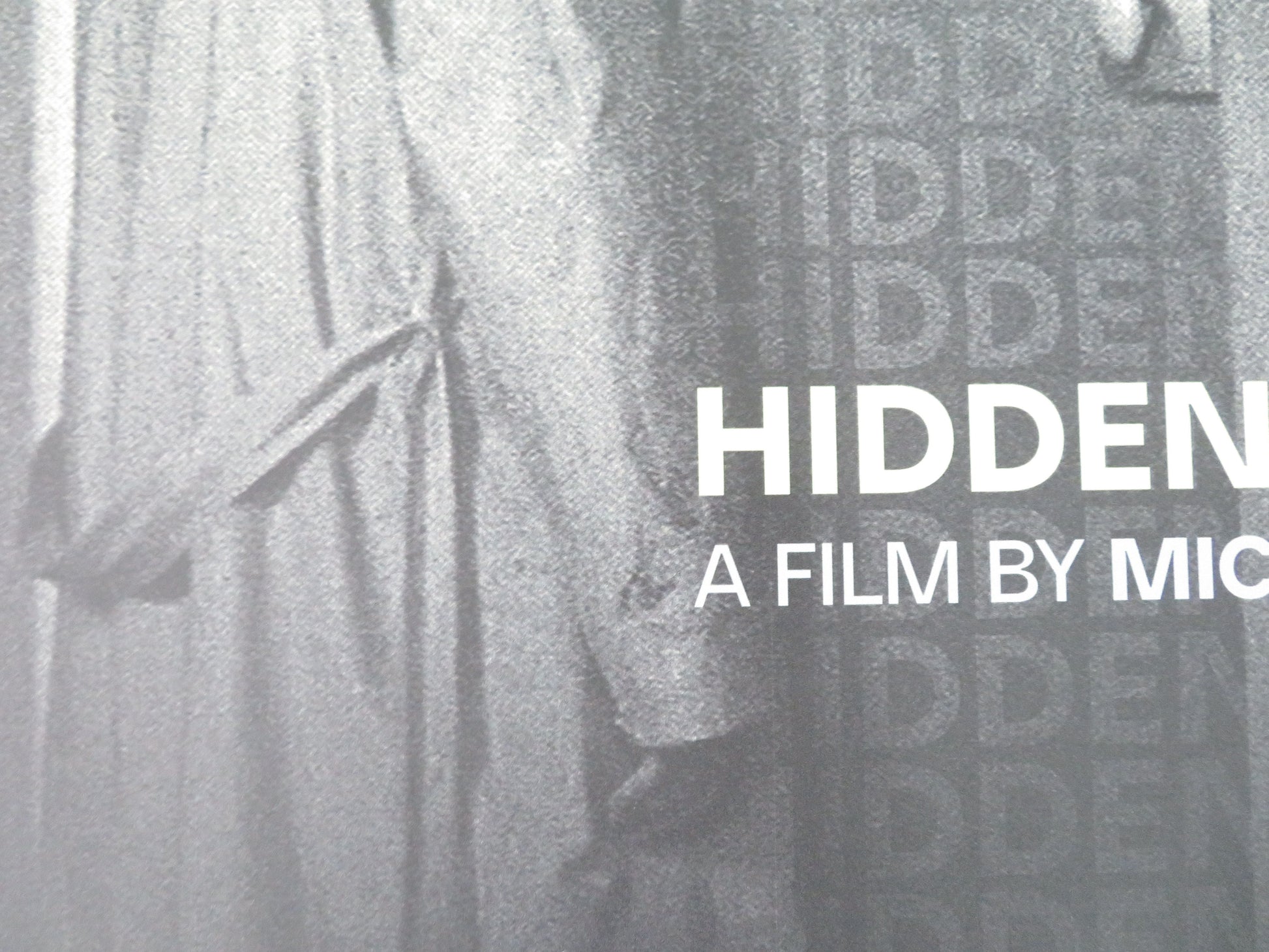 Hidden / Caché - B UK Quad Rolled Poster Daniel Auteuil Juliette Binoche 2005 Movie posters