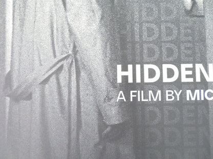 Hidden / Caché - B UK Quad Rolled Poster Daniel Auteuil Juliette Binoche 2005 Movie posters