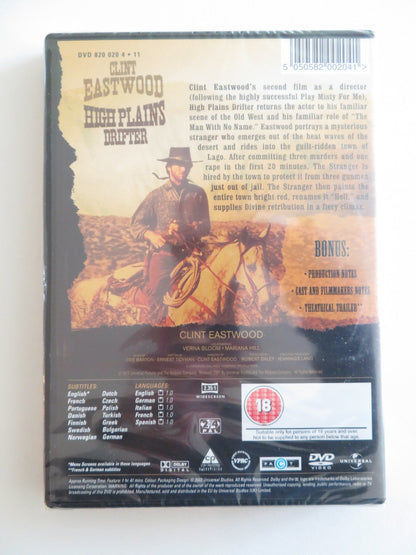 HIGH PLAINS DRIFTER (DVD) CLINT EASTWOOD VIRNA BLOOM 1973 REGION 2, 4 Rendezvous Cinema Movie posters