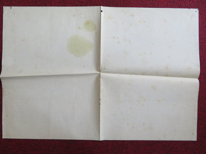 HIGH ROAD TO CHINA - A ITALIAN FOTOBUSTA POSTER FOLDED TOM SELLECK 1983 Rendezvous Cinema Movie posters