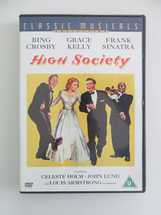 HIGH SOCIETY (DVD) BING CROSBY GRACE KELLY 1956 REGION 2 Movie posters
