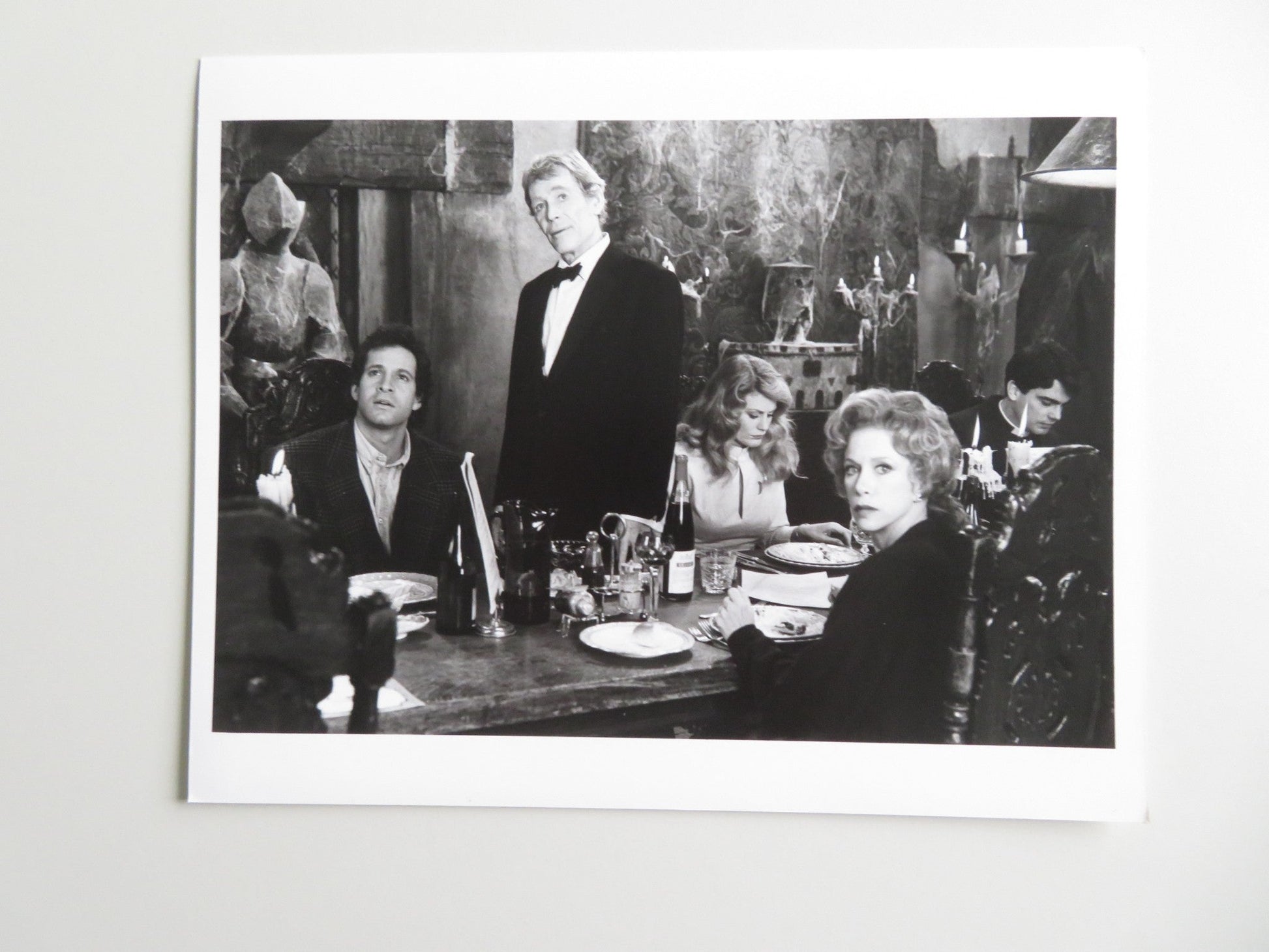 HIGH SPIRITS - B MOVIE STILL PHOTO LOT OF 2 STEVE GUTTENBERG PETER O'TOOLE 1988 Movie posters