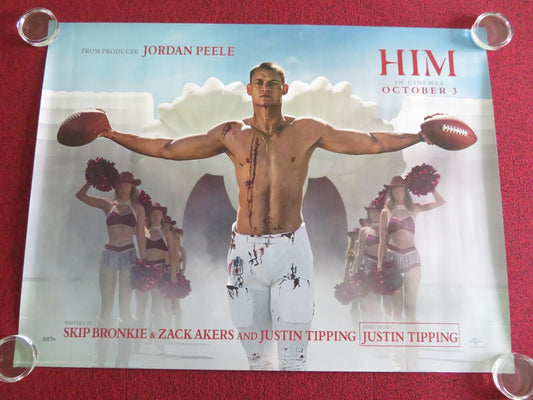 HIM UK QUAD ROLLED POSTER MARLON WAYANS TYRIQ WITHERS 2025 Movie posters