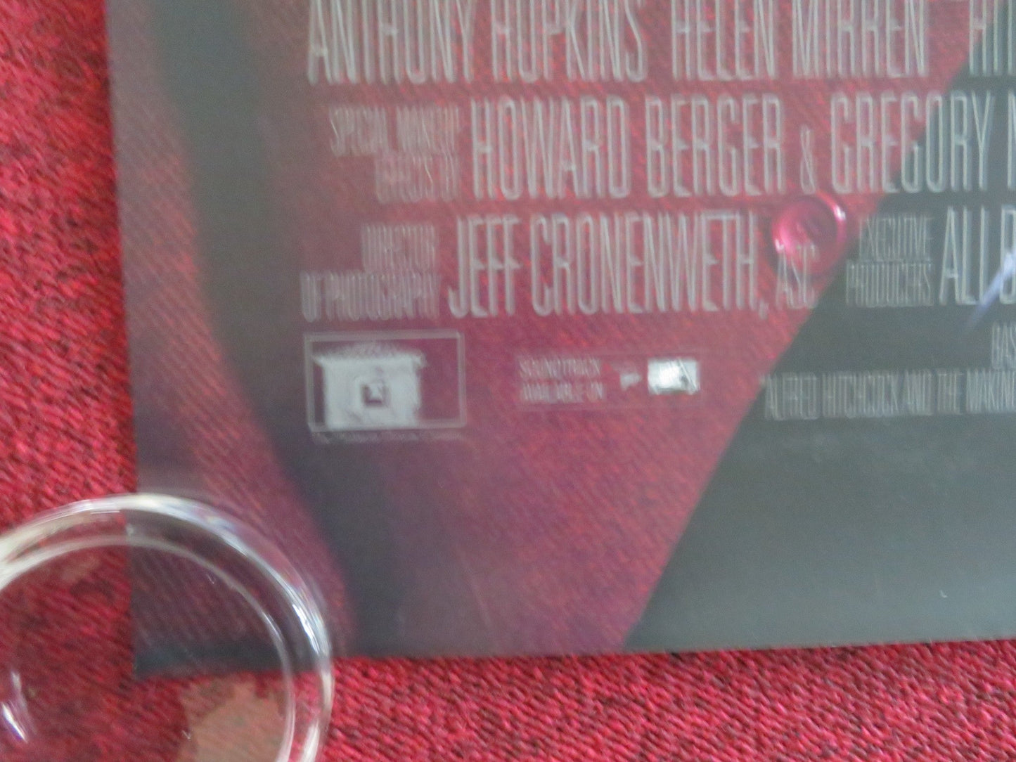 HITCHCOCK US ONE SHEET ROLLED POSTER ANTHONY HOPKINS HELEN MIRREN 2012 Movie posters