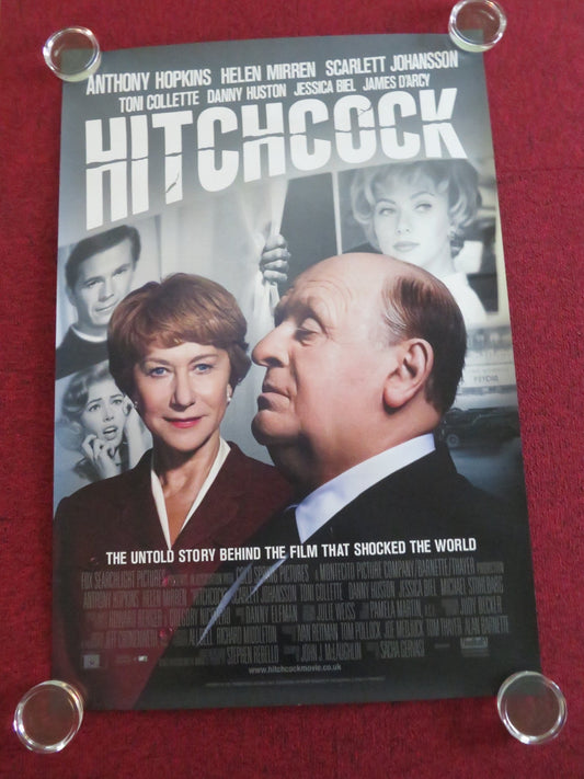 HITCHCOCK US ONE SHEET ROLLED POSTER ANTHONY HOPKINS HELEN MIRREN 2012 Movie posters