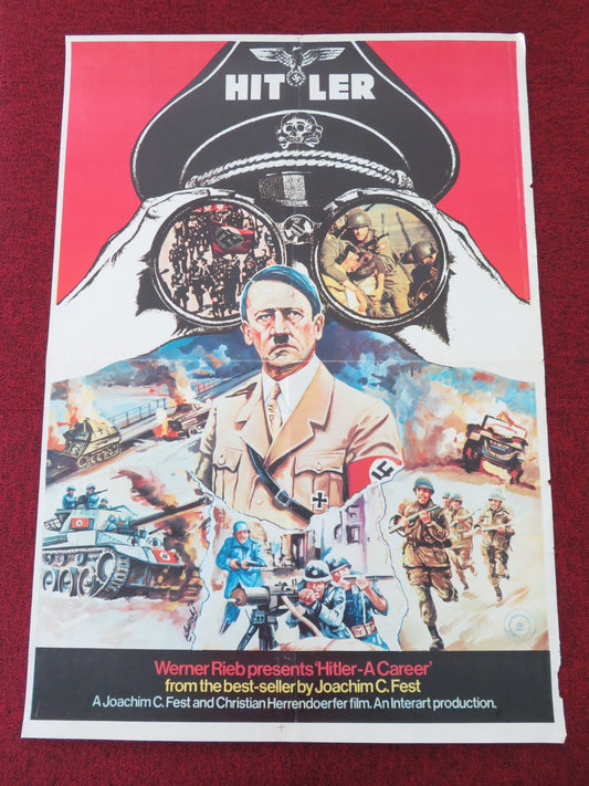 HITLER: A CAREER US ONE SHEET ROLLED POSTER GERT WESTPHAL STEPHEN MURRAY 1979 Movie posters