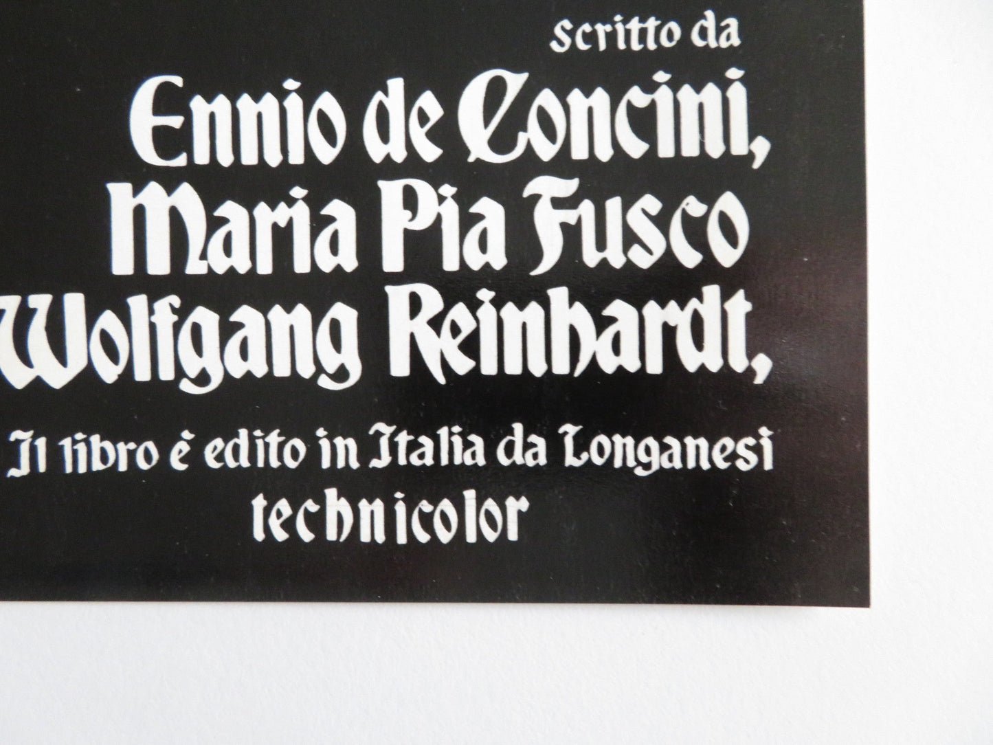 HITLER: THE LAST TEN DAYS - F ITALIAN FOTOBUSTA POSTER ALEC GUINNESS WARD 1973 Rendezvous Cinema Movie posters