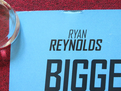 HITMAN'S WIFE'S BODYGUARD UK QUAD ROLLED POSTER RYAN REYNOLDS S. L. JACKSON 2021 Rendezvous Cinema Movie posters