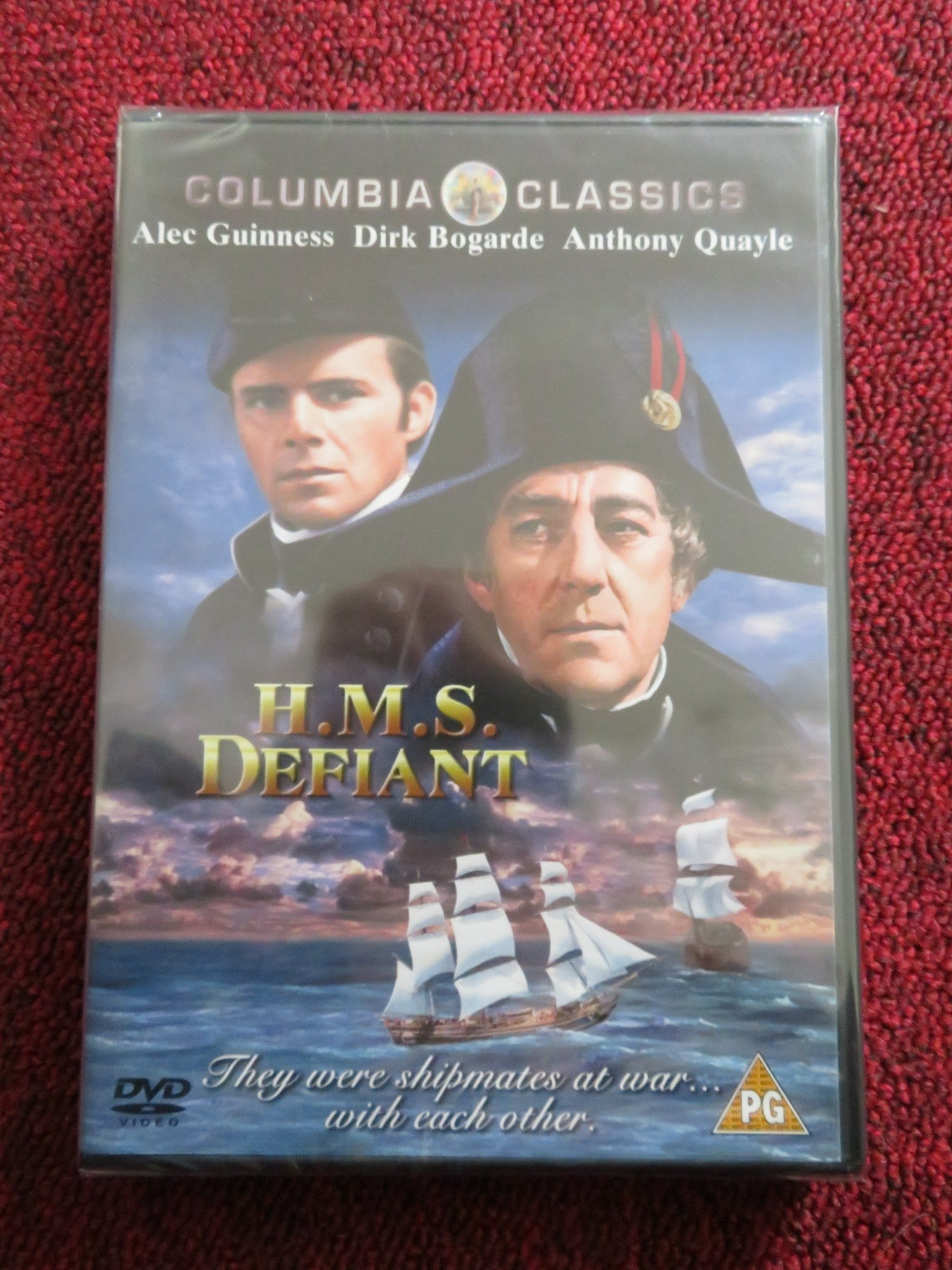 H.M.S. DEFIANT (DVD) ALEC GUINNESS DIRK BOGARDE ANTHONY QUAYLE 1962 REGION 2 Rendezvous Cinema Movie posters