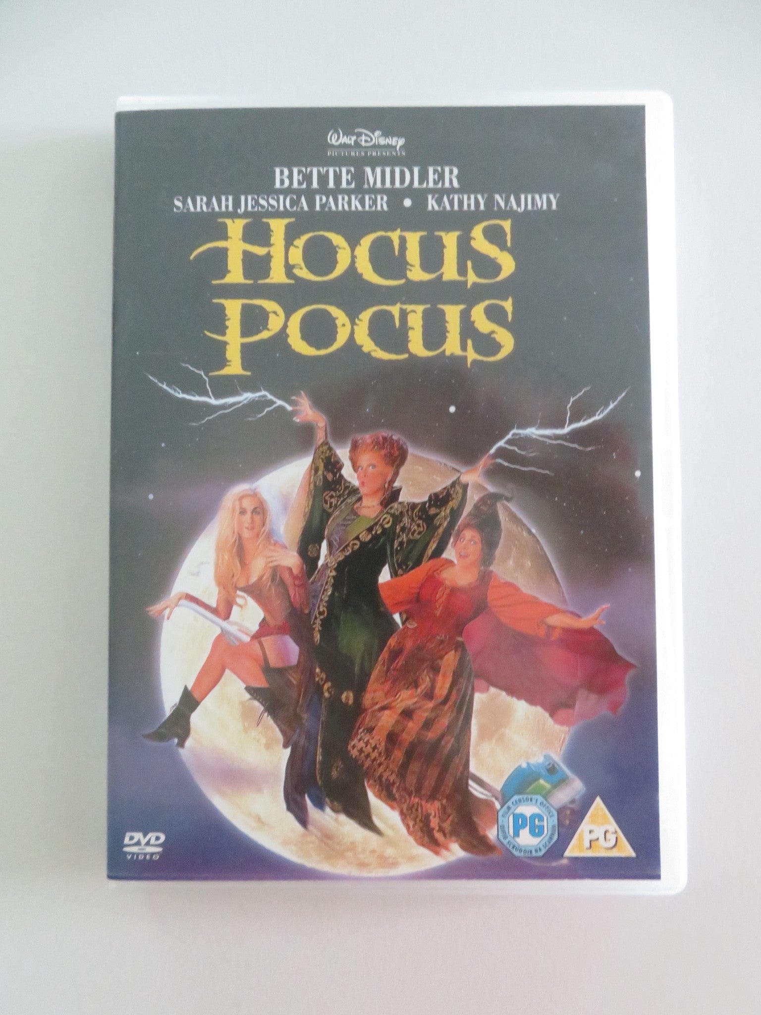 HOCUS POCUS (DVD) DISNEY BETTE MIDLER SARAH JESSICA PARKER 1993 REGION 2 Movie posters