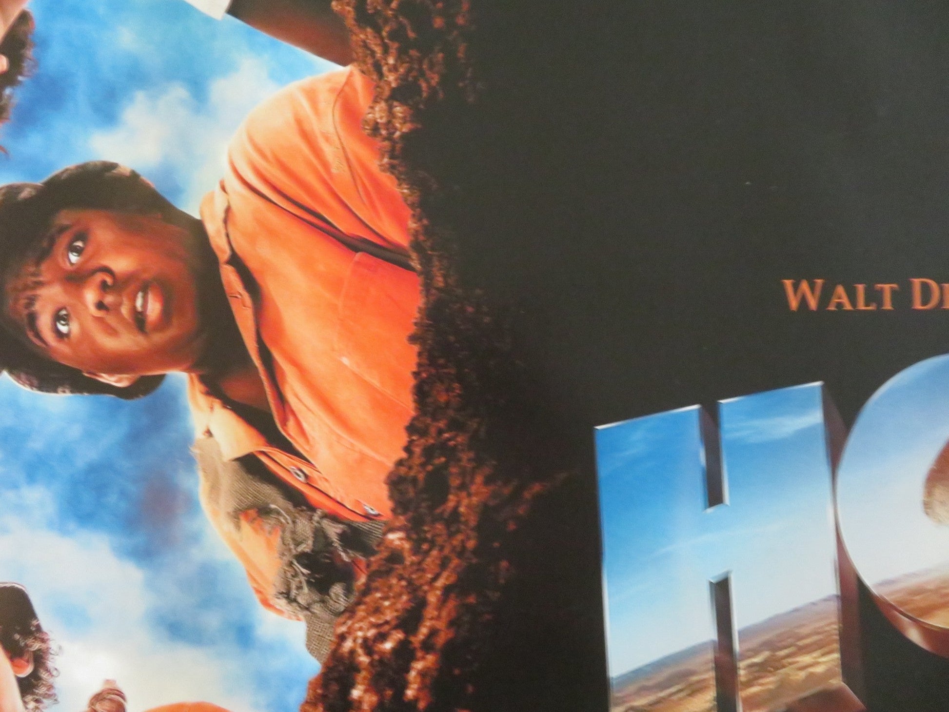 HOLES - A UK QUAD ROLLED POSTER DISNEY SHIA LA BEOUF SIGOURNEY WEAVER 2003 Movie posters