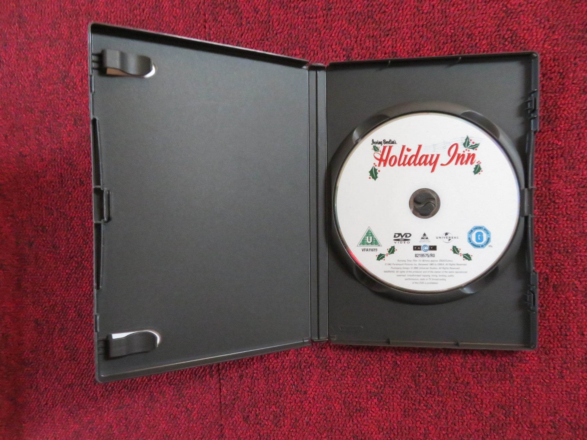 HOLIDAY INN - SPECIAL EDITION (DVD) BING CROSBY FRED ASTAIRE1942 REGION 2, 4 Rendezvous Cinema Movie posters
