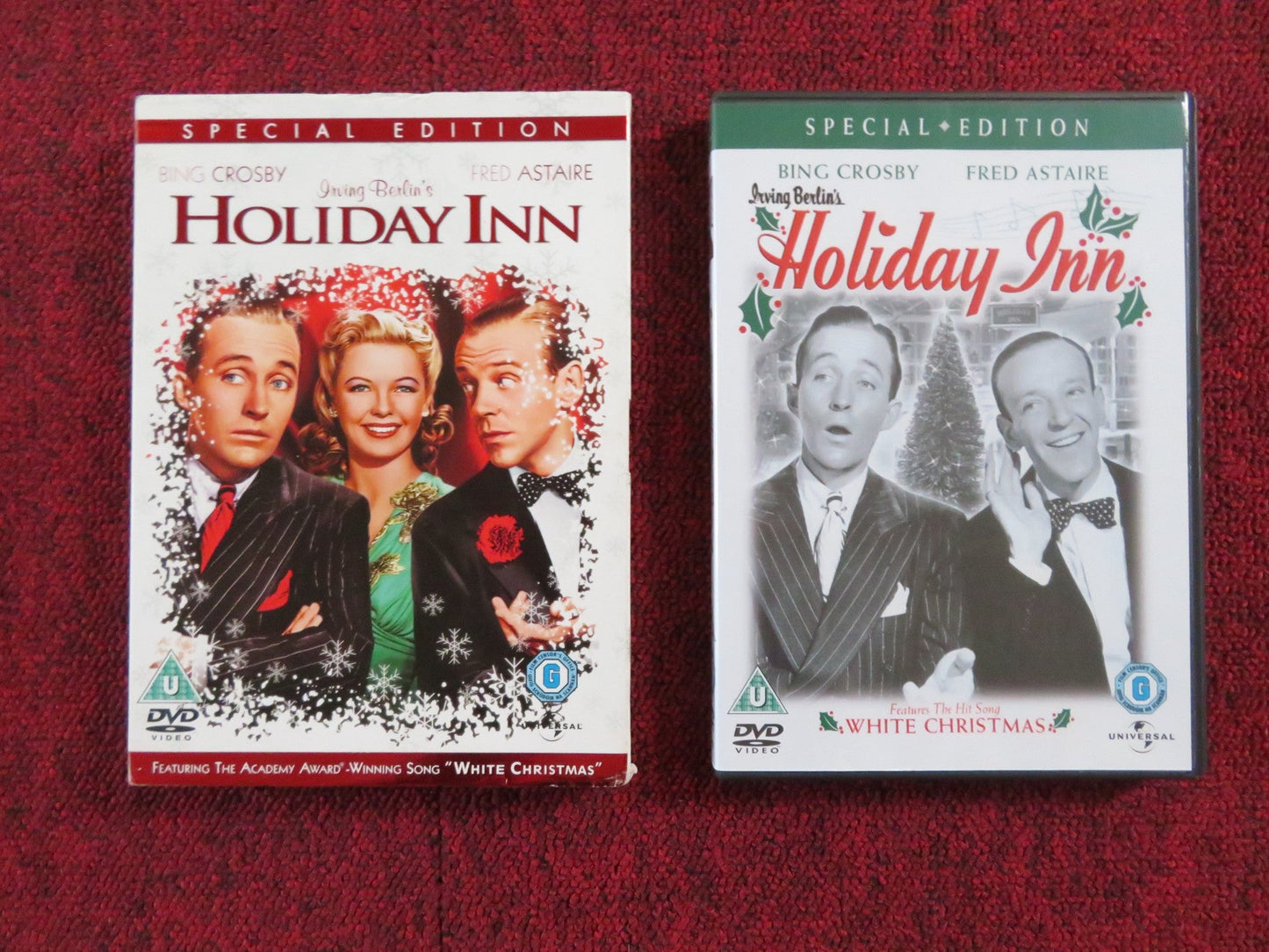 HOLIDAY INN - SPECIAL EDITION (DVD) BING CROSBY FRED ASTAIRE1942 REGION 2, 4 Rendezvous Cinema Movie posters