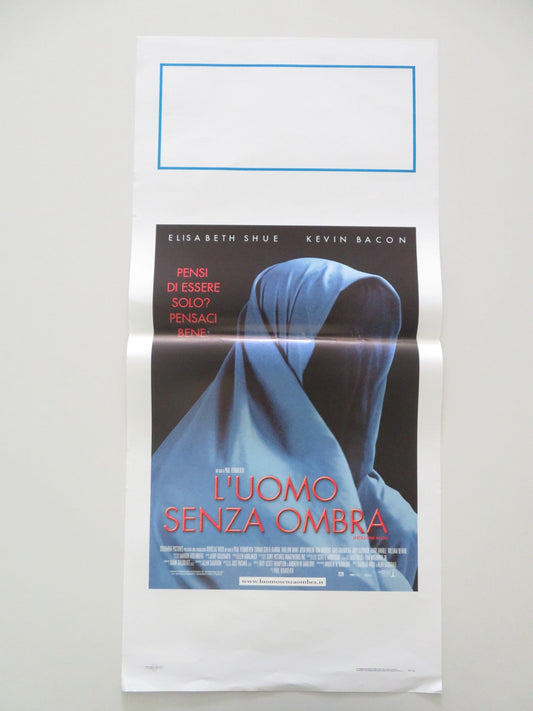 Hollow Man ITALIAN LOCANDINA POSTER KEVIN BACON ELISABETH SHUE 2000 Movie posters