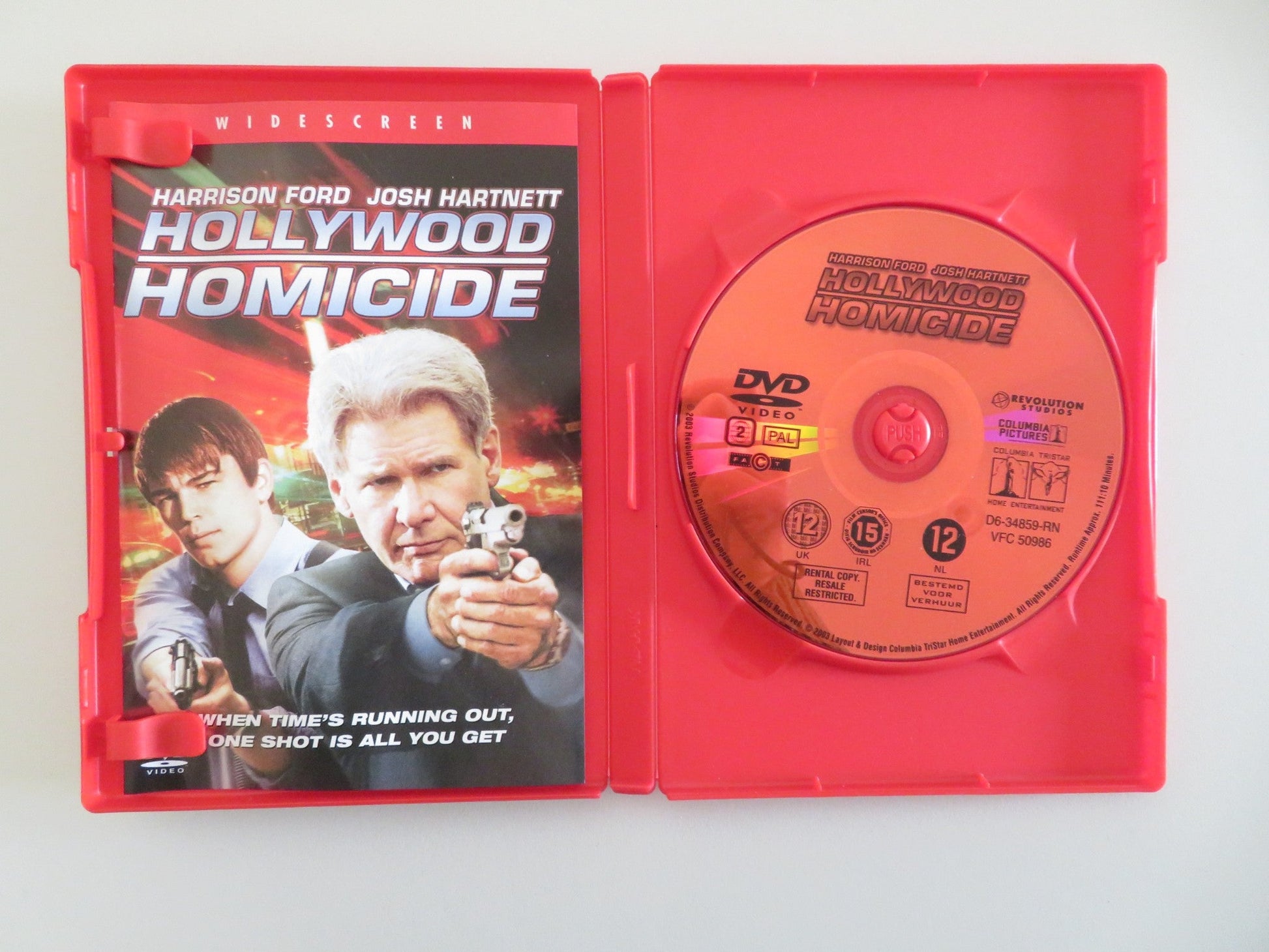 HOLLYWOOD HOMICIDE (DVD) HARRISON FORD JOSH HARTNETT 2003 REGION 2 - Rendezvous Cinema