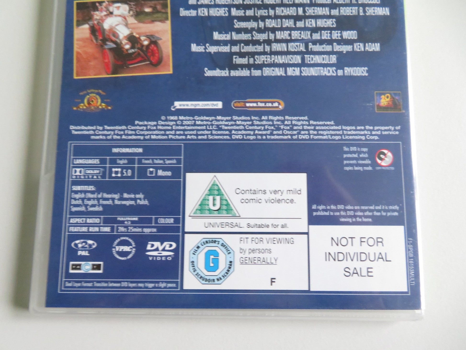 HOLLYWOOD MUSICALS - 5 DISCS (DVD BOXSET) NATALIE WOOD DICK VAN DYKE REGION 2 Movie posters